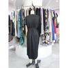 Vestido Midi Feminino de Verão em Cetim Wrap Decote V Manga Curta Cintura Franzida Fenda Alta Irregular Elegante para Escritório Festa Cocktail