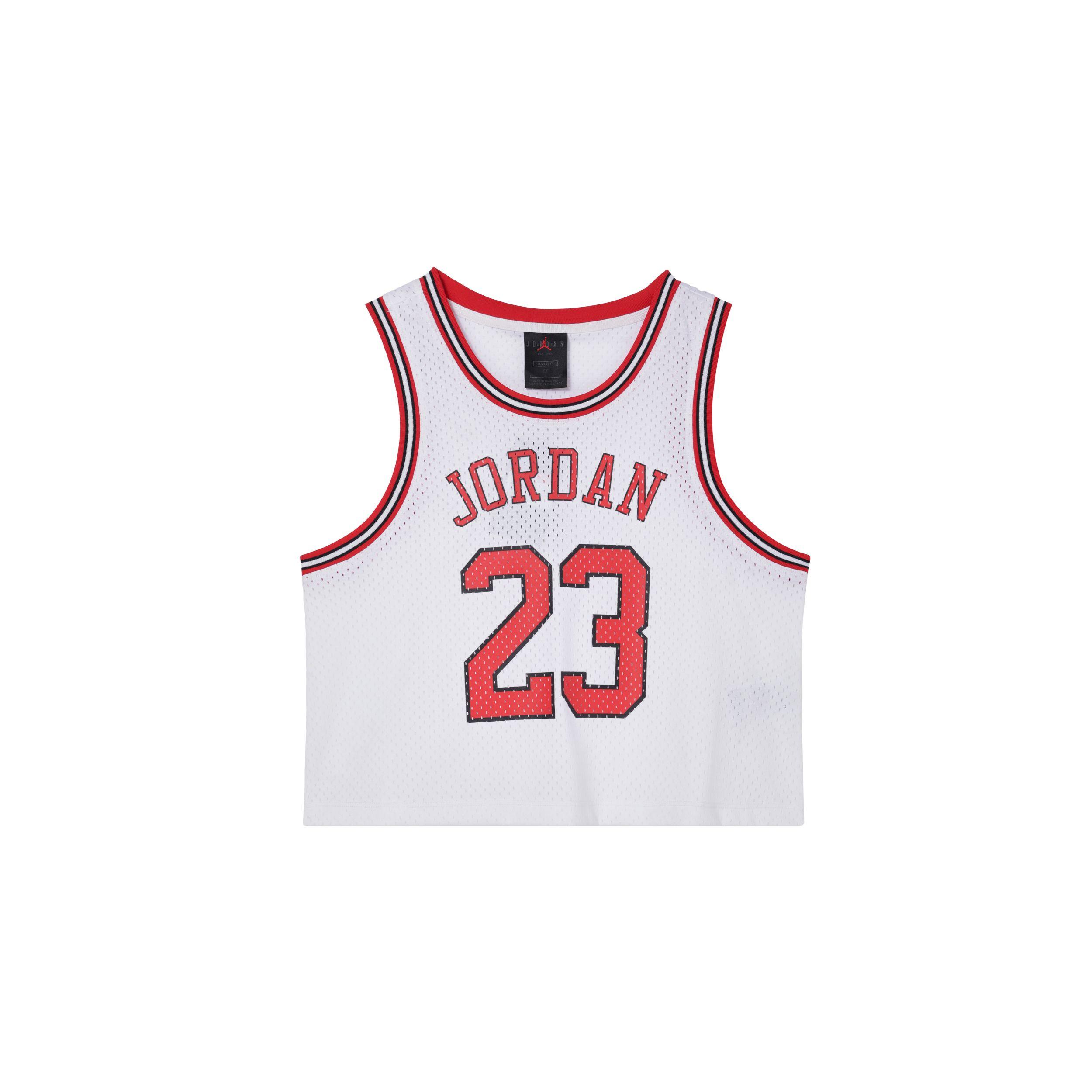 

Женские дышащие баскетбольные майки Jordan Essential Knit Mesh, белые DD0286-100 XL