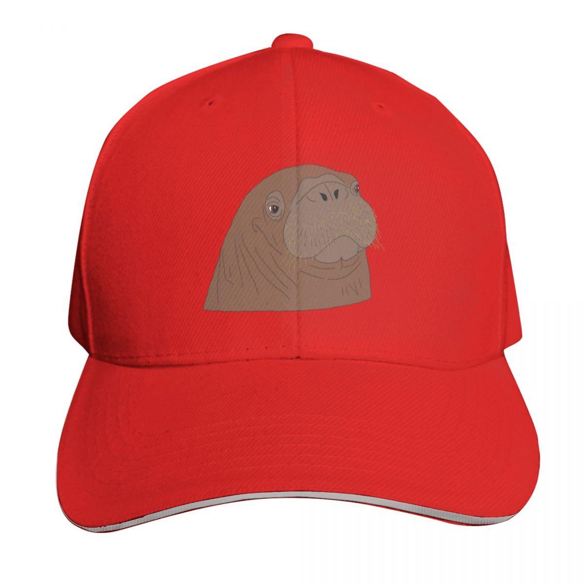Kora Walrus Baseball Cap Streetwear Bobble Hat funny hat Rave Women Beach Fashion Unisexs