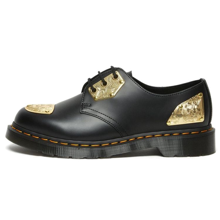 Dr. Martens King Nerd 1461 British Style Fashion Casual Flat Shoes Women Shoes Black 26807001