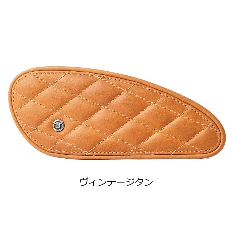 Trip Machine TANK PADS MINI LEATHER DIAMOND Bike Tank Pad