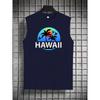 Spring And Summer Tank Tops Featuring American Fashion Style, Print for Young Men, Perfect for