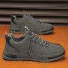 Fashion Spring and Autumn Men's Shoes New Breathable Work Safety Shoes Trendy Versatile Non-slip Sports Comfortable Low-top Flats Shoes