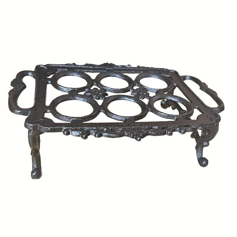 Vintage Egg Holder Cast Iron Kitchen Countertop Display Decorative Egg Rack Egg Storage for Farmhouse Decor Gift 10290₽
