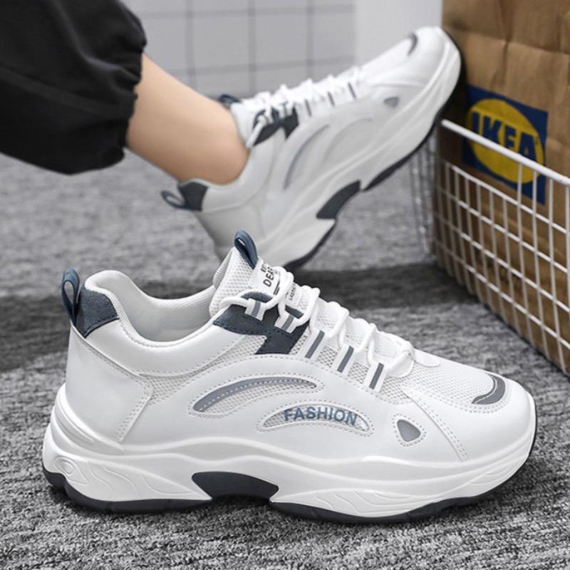 Fashion Fashion Men Sneakers Breathable Casual Running Shoes Outdoor Platform Training Shoes for Men Lace Up Sport Shoes Tenis Masculino