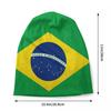 Custom Brazil Flag Bonnet Hat Knitting Hat Unisex WoUnisex Cool Unisex Warm Winter Beanies Cap