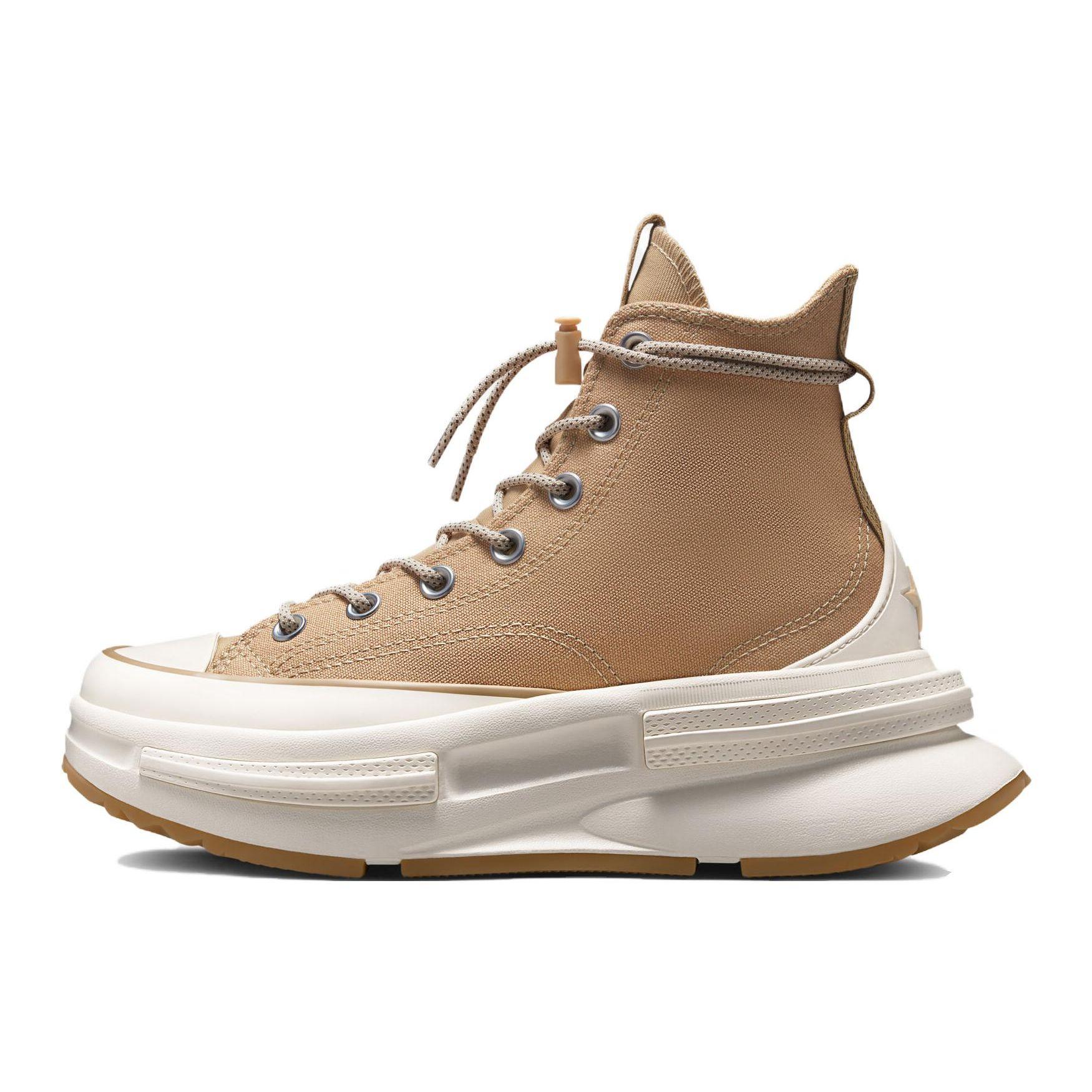 

Converse Run Star Legacy CX High Nomad Khaki Oat Milk Egret A05054C Unisex High Top Platform Canvas Lifestyle Sneakers 35