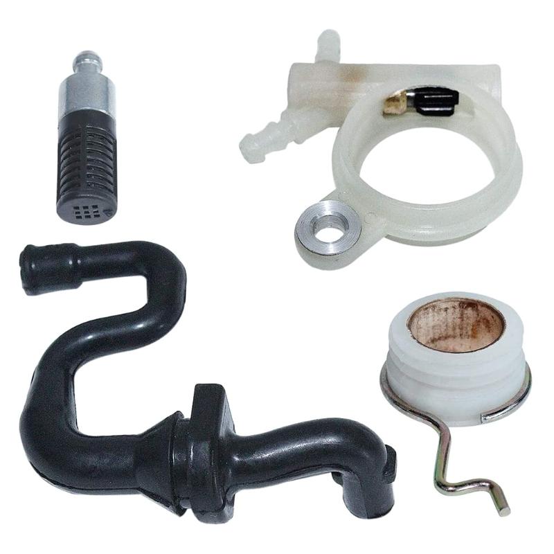 Durable 1143 640 3201 Oil Pump Hose Filter Worm Gear Kit for  MS251 MS231 MS231C MS251C Chainsaw Parts