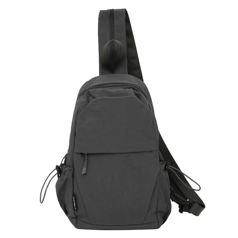 Urban Nylon Chest Bag With Design For Daily Use Men Women