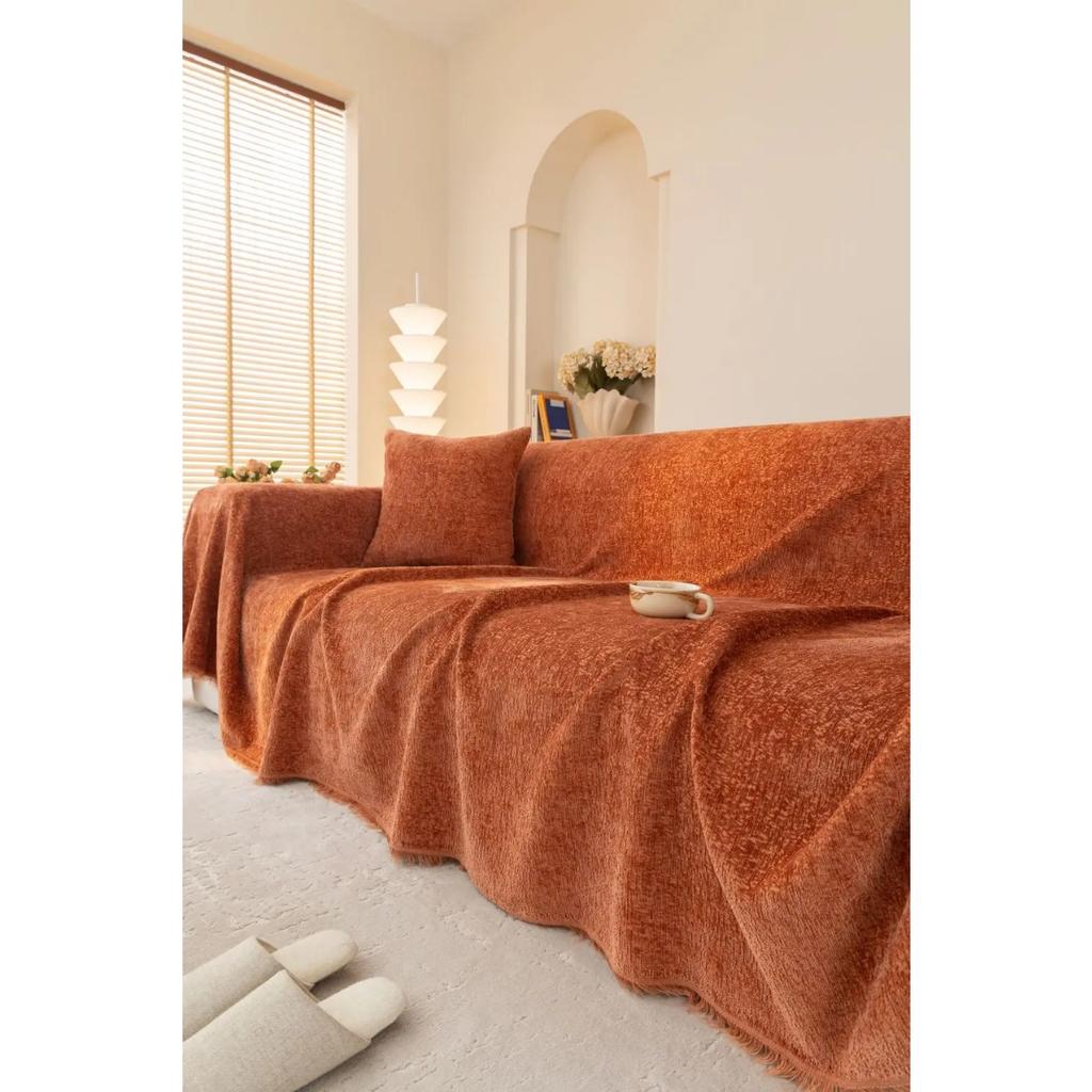 Kuscheldecken Wohnzimmer Paarposition Modern Einfarbig Camping Picknick Deckenbezug Nordische Sofahülle