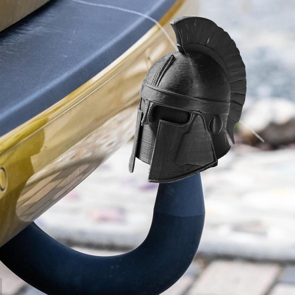 Tampa de Engate Impressão 3D Desenho Animado Engraçado Formato de Gladiador Tampa de Vedação para Tubo de Engate Automotivo ATV Barco Caminhões Reboque de Carro RV