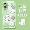 Cat Apple 16promax mobile phone case 16 new mirror holder 15 girl 14pro cute 13 silicone 12