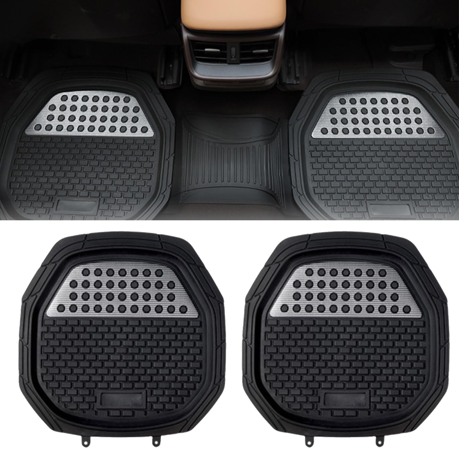 

Car mat compatible with Benz GLB/GLA/GLC/GLE/GLS/C/E/B/A/S/G/GL/EQA/EQB/EQC Car floor mat Driver s 2 in the back seat