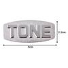 TONE G-022 Aluminum Emblem