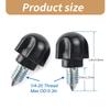 2 Pack Mixer Attachment Knob Screws Mixer Thumb Screw Fixing Screw Set Mixer Maintenance Part Suitable for KSM103