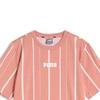 Puma Soft Skin-Friendly Striped Short Sleeve T-Shirt Unisex Tops Orange 677347-24