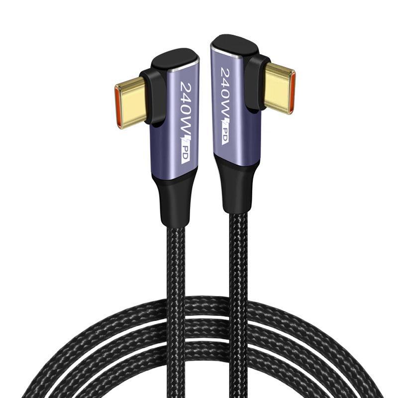 240W USB-C To C 5A PD Fast Charge Cable for Laptop & Phone