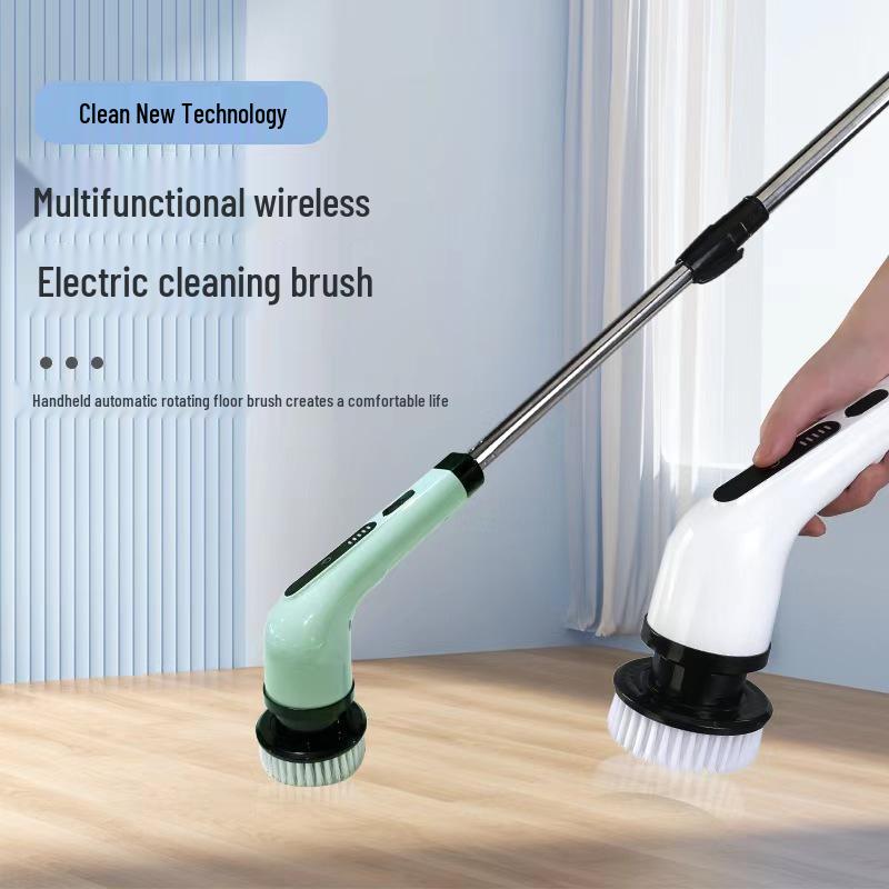 Multi-function Electric Cleaning Brush for Kitchen, Bathroom, and Floor