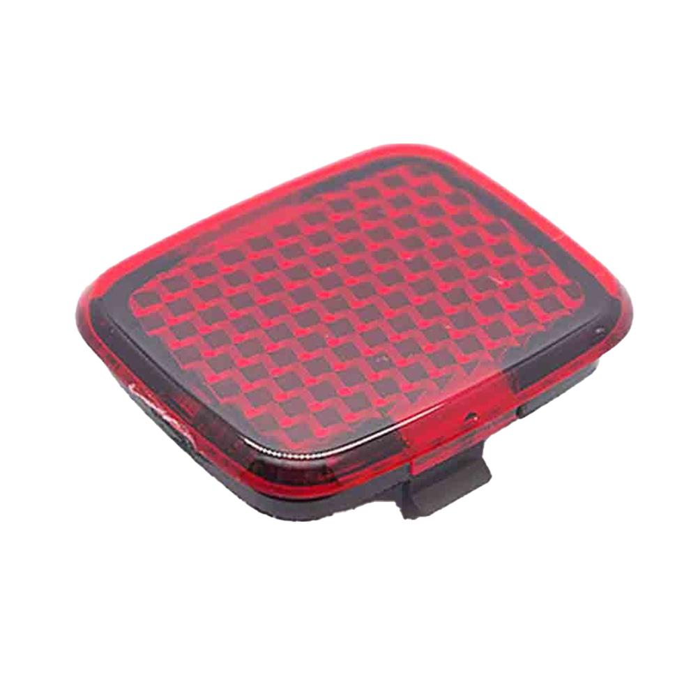 Improve Nighttime Visibility Front Reflector Lamp Door Light for Tesla Model 3 2017 2024, Red Reflective Design