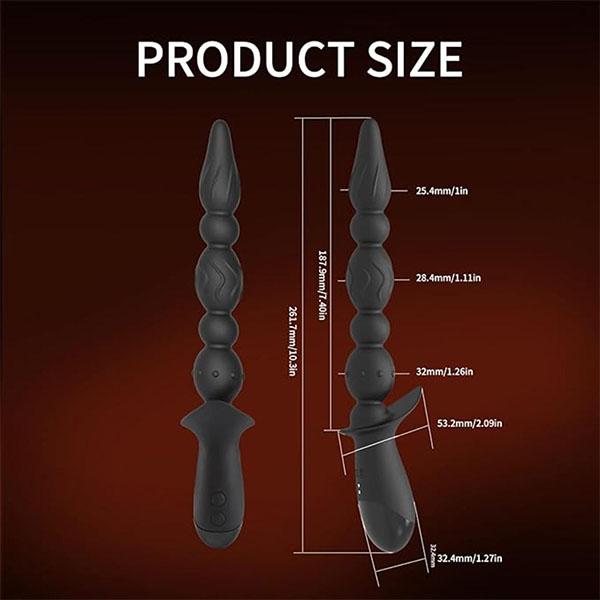 Vibrační masážní přístroj prostaty Vibrátor Sexuální hračky 10 modelů anální zástrčky Vibrátor G-Spot 3 Enhanced Motors Sexuální hračky pro muže, ženy a páry