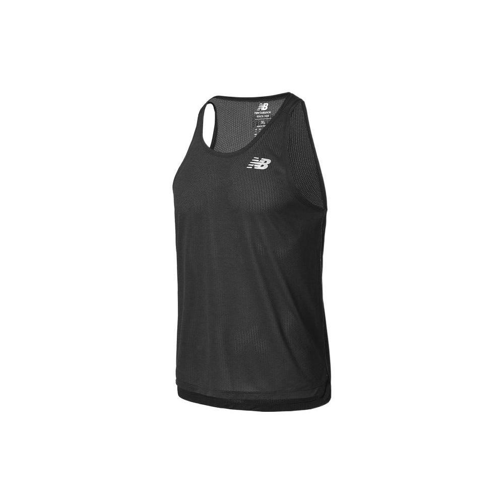 Мужская майка New Balance Черная AMT21260-BK M