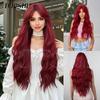 Perucă Cosplay Europeană - Cap Plin Femei Valuri Mari, Set Colorat pentru Costum de Petrecere de Crăciun