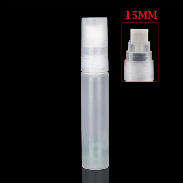 Plastic Empty Pen Rod 0.5/0.7/3/4.5/6.5/8/10/15/30mm Barrels Tube for Graffiti Pen Liquid Chalk Markers Paint Pen Accessories