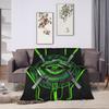 Ben 10 Omnitrix Unleashed Flannel Blankets  Warm Soft Bedding Throws for Couch Bed Picnic Aesthetic Bedspread Sofa Bed Cover