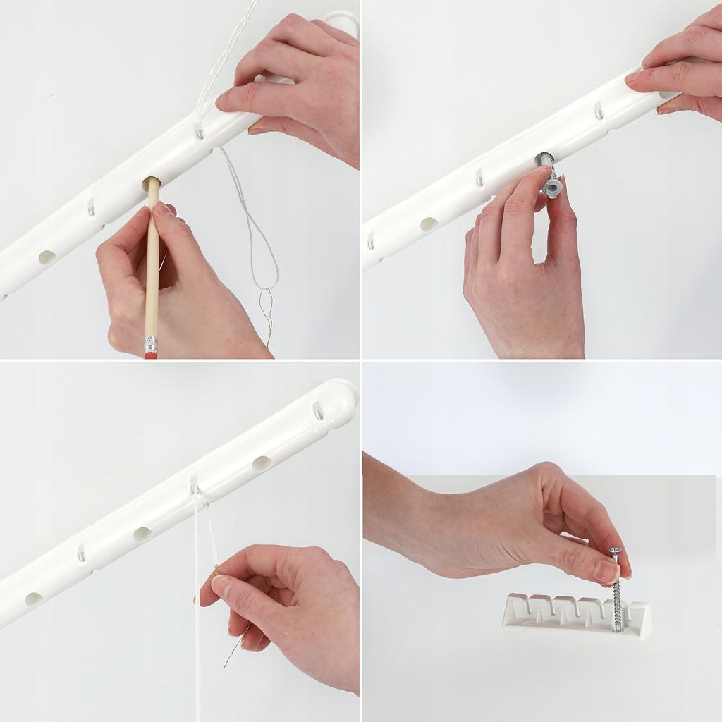 KADAX Bathroom Ceiling Laundry Dryer 5 Bars Durable Solid