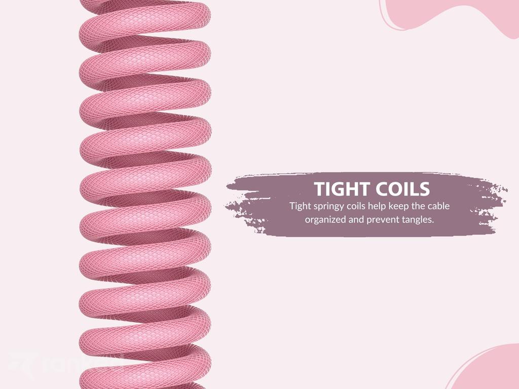 Rankcoil Keyboard Cable Handcrafted Braided Cable USB Type C To A Aviator Connector for Custom Mechanical Gaming Keyboards Supports 20W Fast Charging