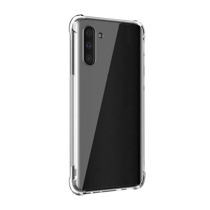 Mosakog®cas transparent en caoutchouc souple tpu pour samsung galaxy note 10 6.3inch s01