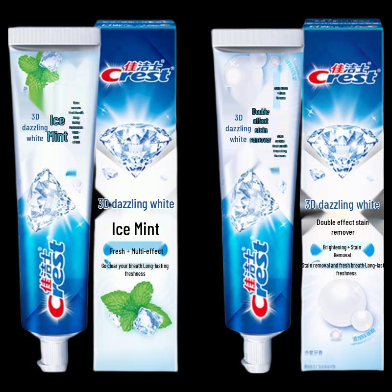 Crest 3D White Toothpaste Combo Pack