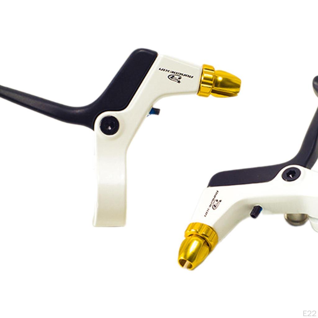 1 para dźwigni hamulca rowerowego, Uniwersalna aluminiowa dźwignia na kierownicę dla roweru dziecięcego, 2,2 cm