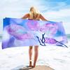 Oversized Beach Towel Microfiber Towels Sand Free Maple Leaves Quick Dry Super Absorbent Sandless Camp Pool Blanket Sandproof