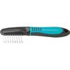 Peigne démêlant - Trixie - 18 cm - Antidérapant - Pour chien - Dents courbées
