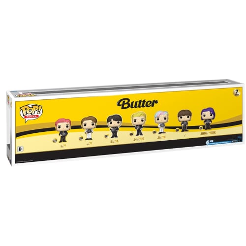 Funko POP! BTS Butter Figures, Set of 7, Funko Bangtan Boys