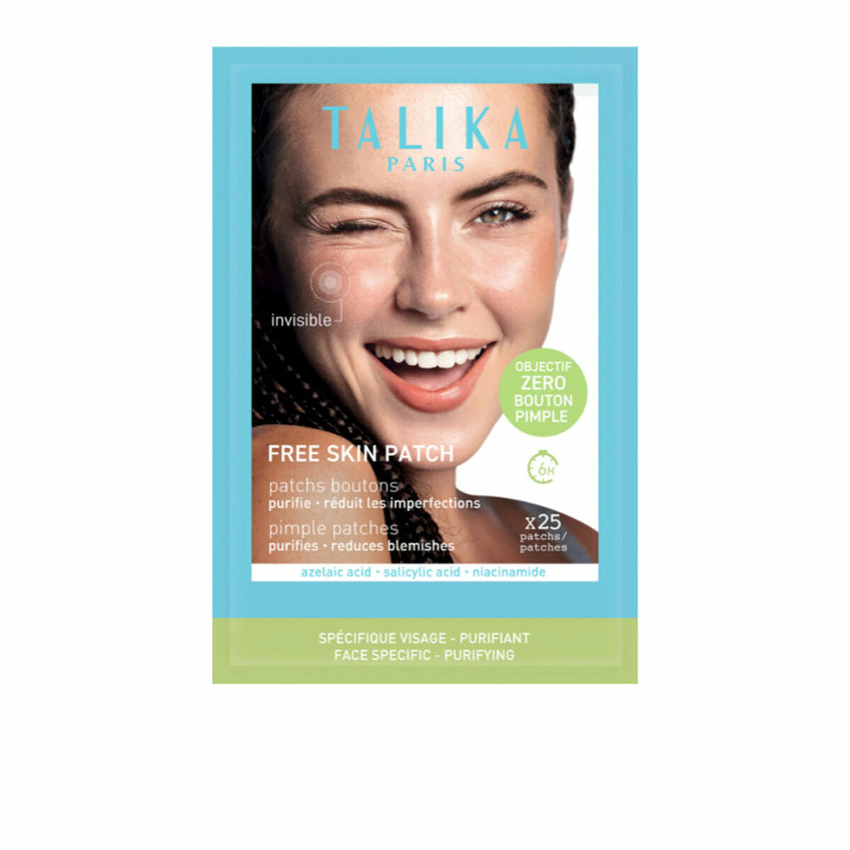 

Talika Free Skin Anti-Blackhead Face Patches 25 Units