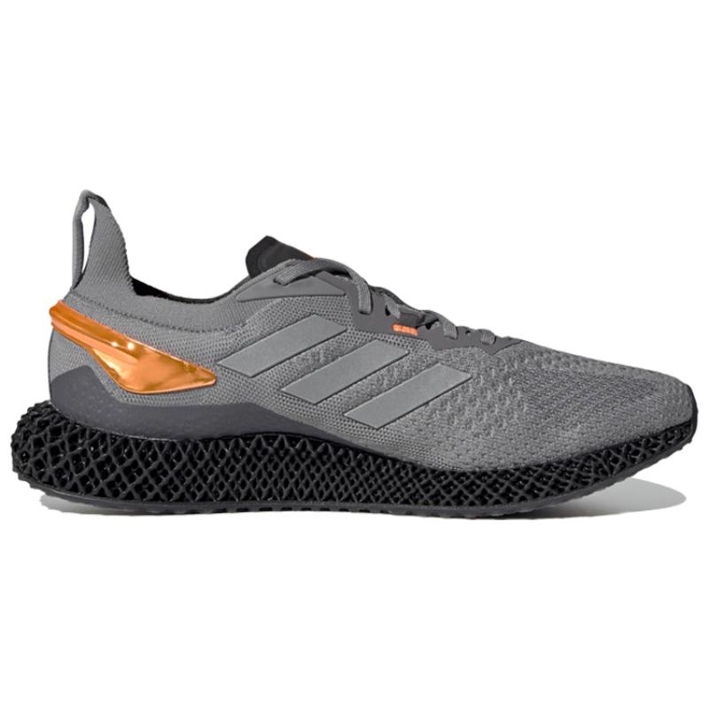 adidas X9000 4D Grey Three Signal Orange Sneakers FW7091