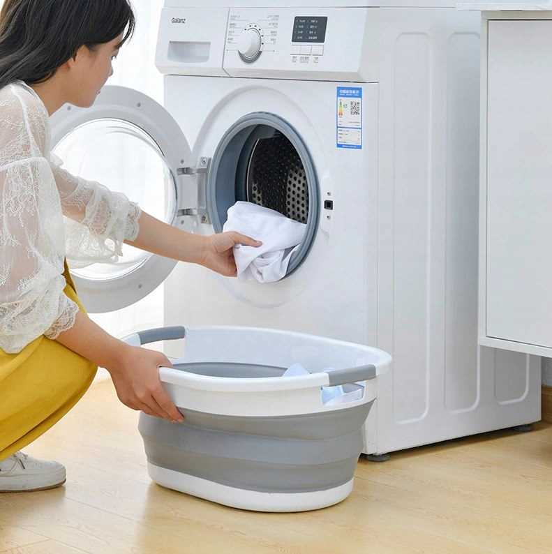 Silicone Bowl - Foldable Laundry Basket