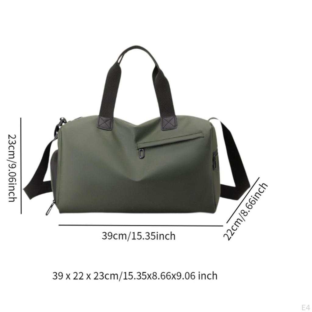 Duffle Bag for Travel with Wet Storage Compartment