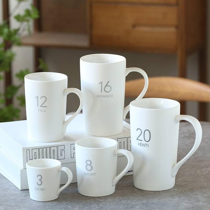 Coffee Starbucks Mugs Venti 20 Oz Grande 16 Oz Tall 12 Oz Demi 3 Oz Mug Gift Cup