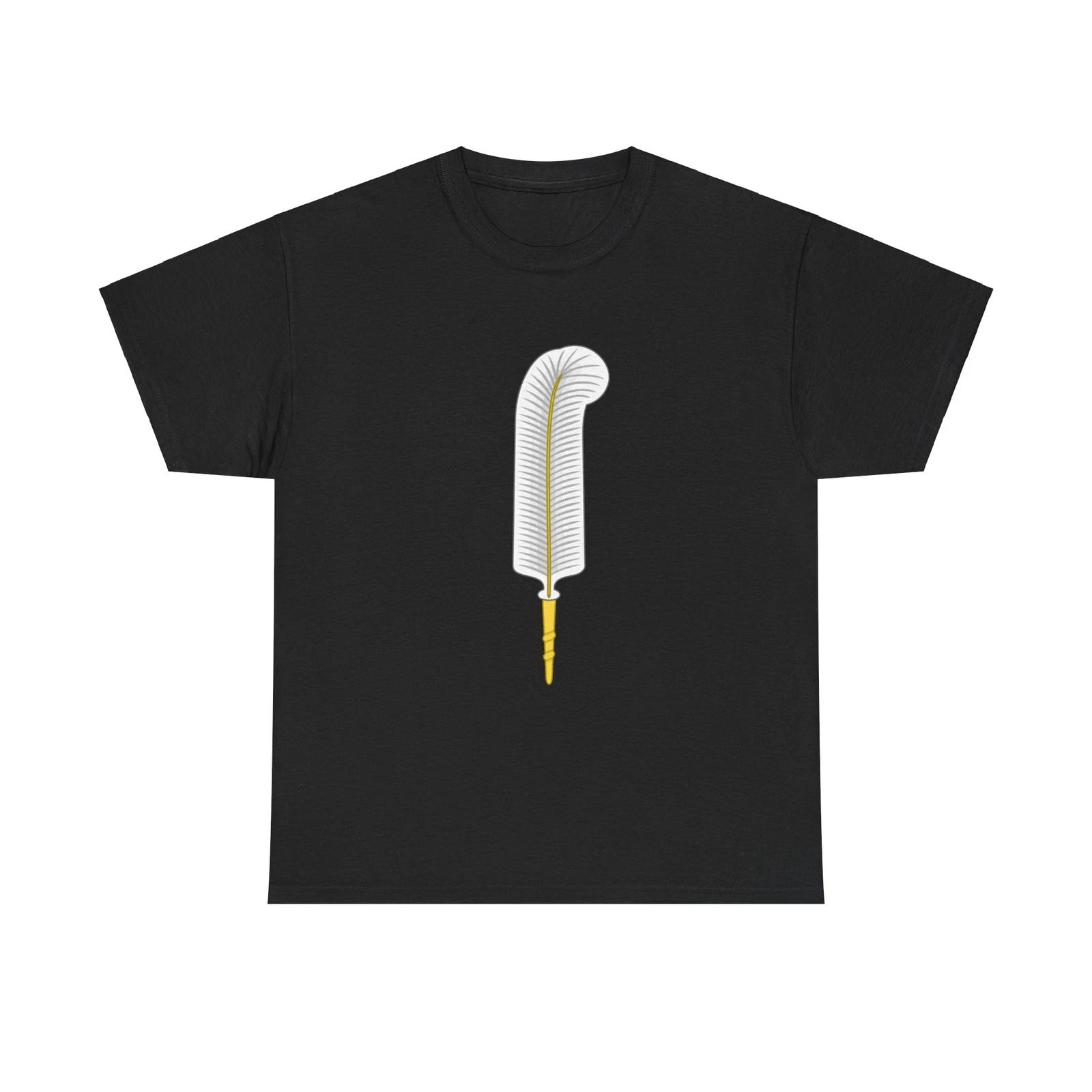 

Ostrich Feather Badge - T shirt 2XL