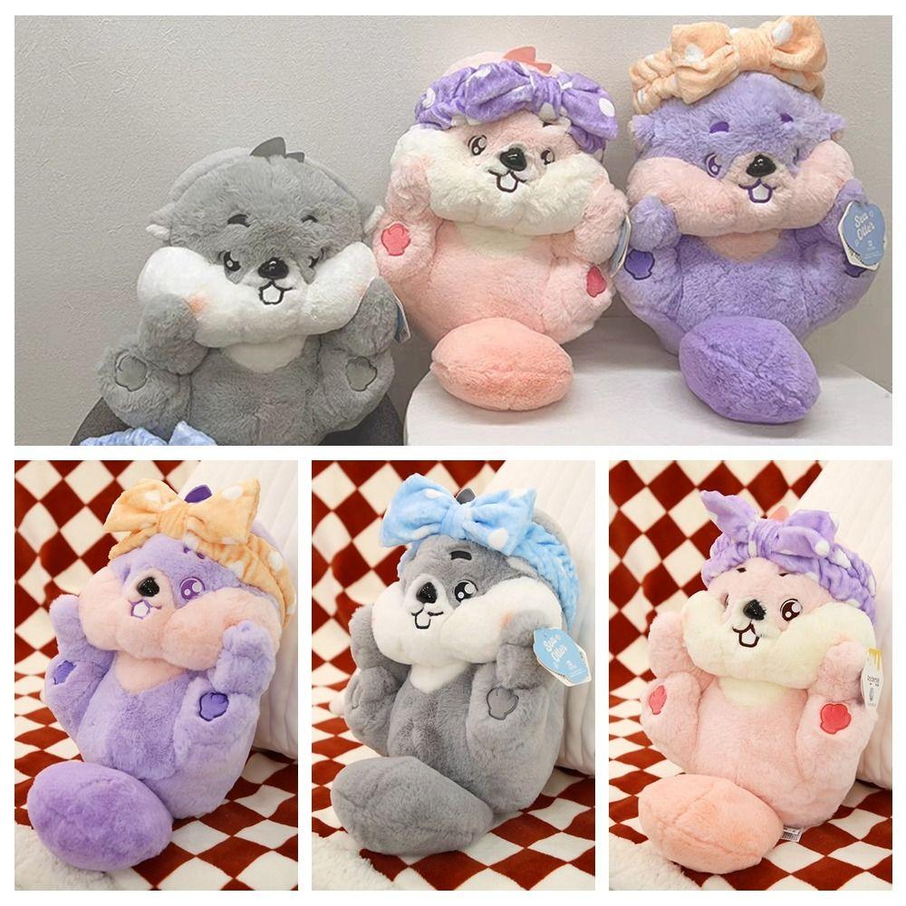 

Plush Animals Otter Plush Toy Otter Turban Otter Plushie Doll Cute Plush Otter Dolls Children Toys