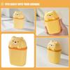 Cartoon Bär Tragbare Seifenschale Reise Badezimmer Seifenablage Schale Versiegelte Aufbewahrungsbox Wasserdicht Zuhause Badezimmer Zubehör