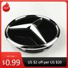 2025 Heißer Autoaufkleber 3D Auto-Kühlergrill-Emblem Stern-Abzeichen Frontgrill-Logo Für Mercedes Benz W204 W205 W213 X253 A B C E S CLA GLB GLC
