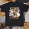 Coffee Vintage T Shirt Retro 90s Bootleg Cappuccino Espresso Cafe Beans Food High Quality Vintage Stretched