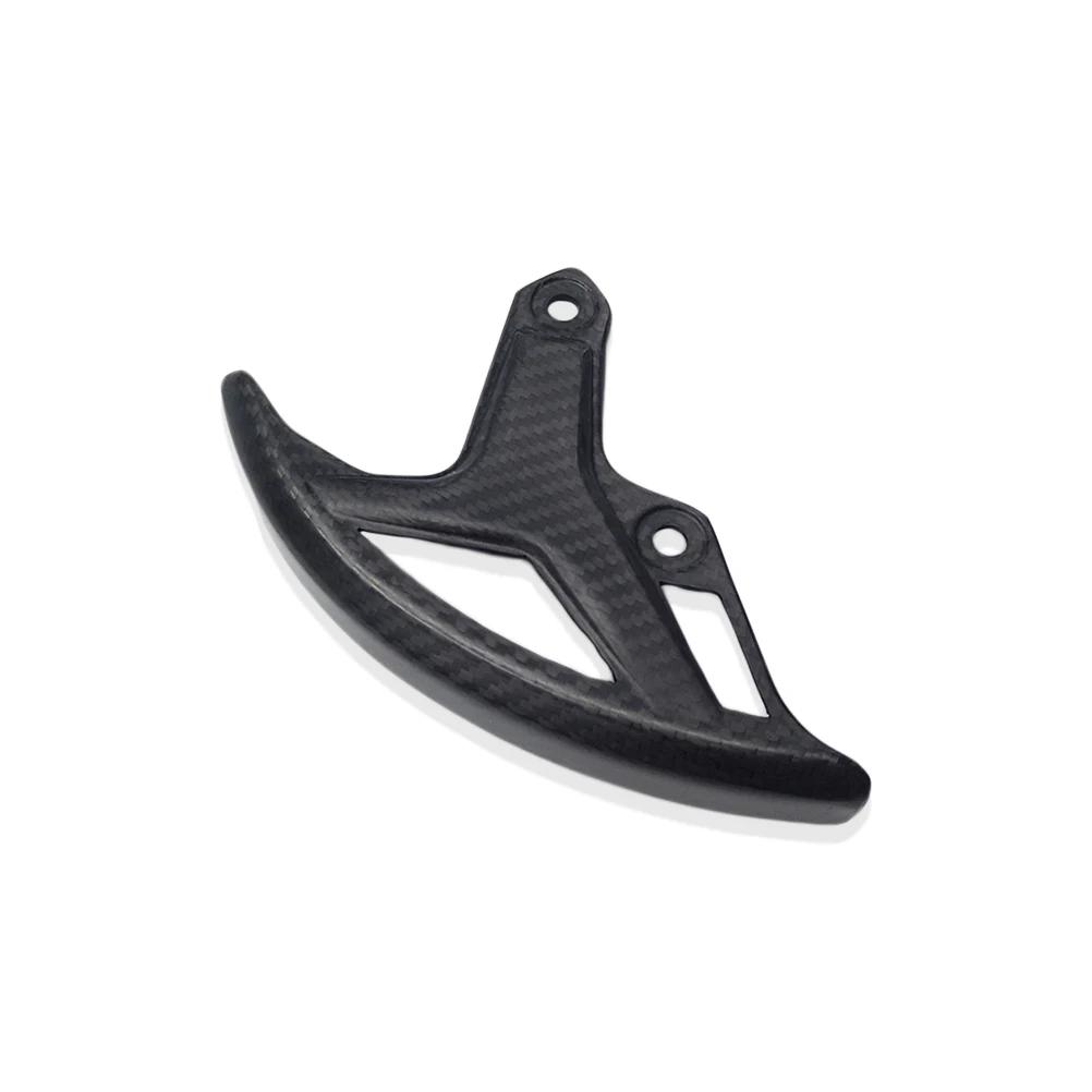 Motocross Rear Brake Disc Guard Cover For HONDA CR125 250 CRF250R 250X CRF450R 450X Carbon Fiber Braking Disk Protective Plate