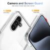Caurspīdīgs tālruņa vāciņš Samsung Galaxy A14 4G/5G, TPU PC, neslīdošs, triecienizturīgs aizmugurējais vāciņš