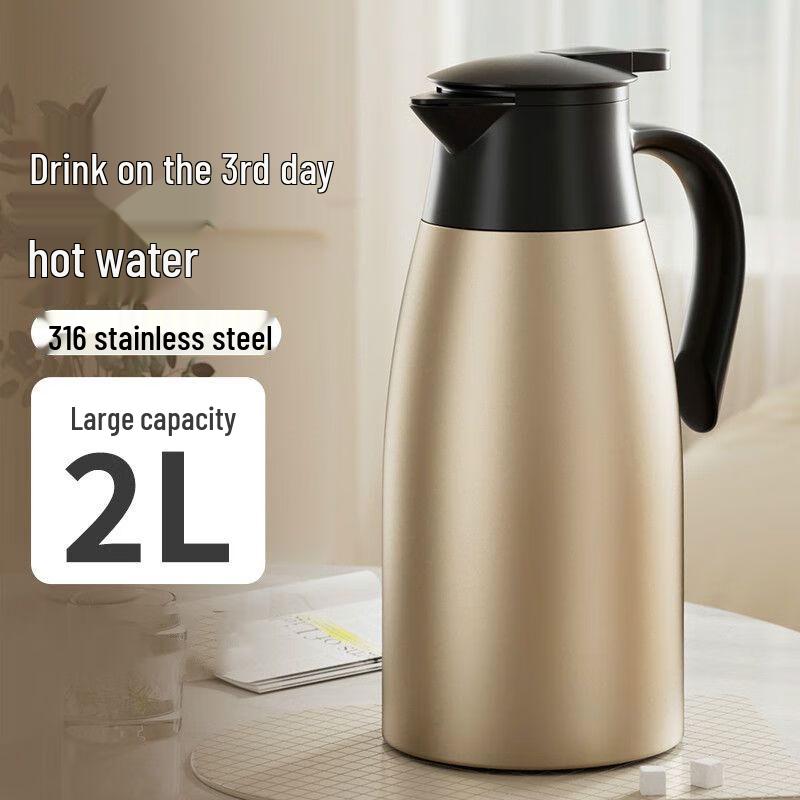 Naijiang 316 Stainless Steel Large Capacity Thermos Flask