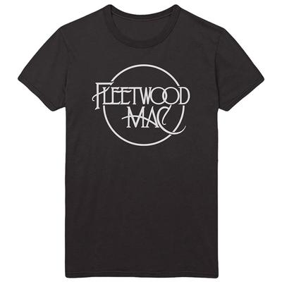 Fleetwood Mac Band Classic Logo Graphic Print Men's and Women's Loose Short Sleeved T-shirt for Casual Wear All Year Round